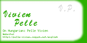 vivien pelle business card